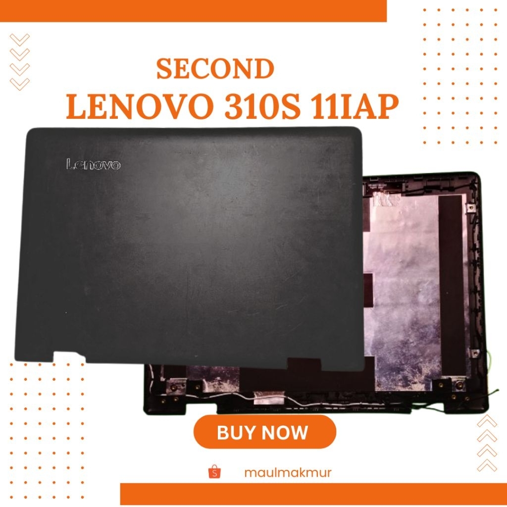 SECOND Casing Laptop Hardcase | Lenovo 330s -11IAP | Case A Bagian Belakang LCD