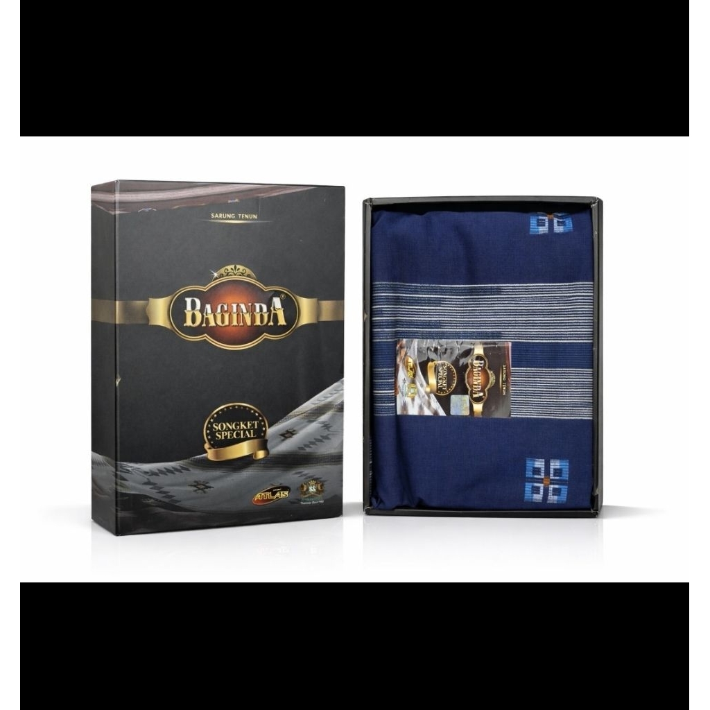 Sarung Tenun BAGINDA Songket Special ATLAS