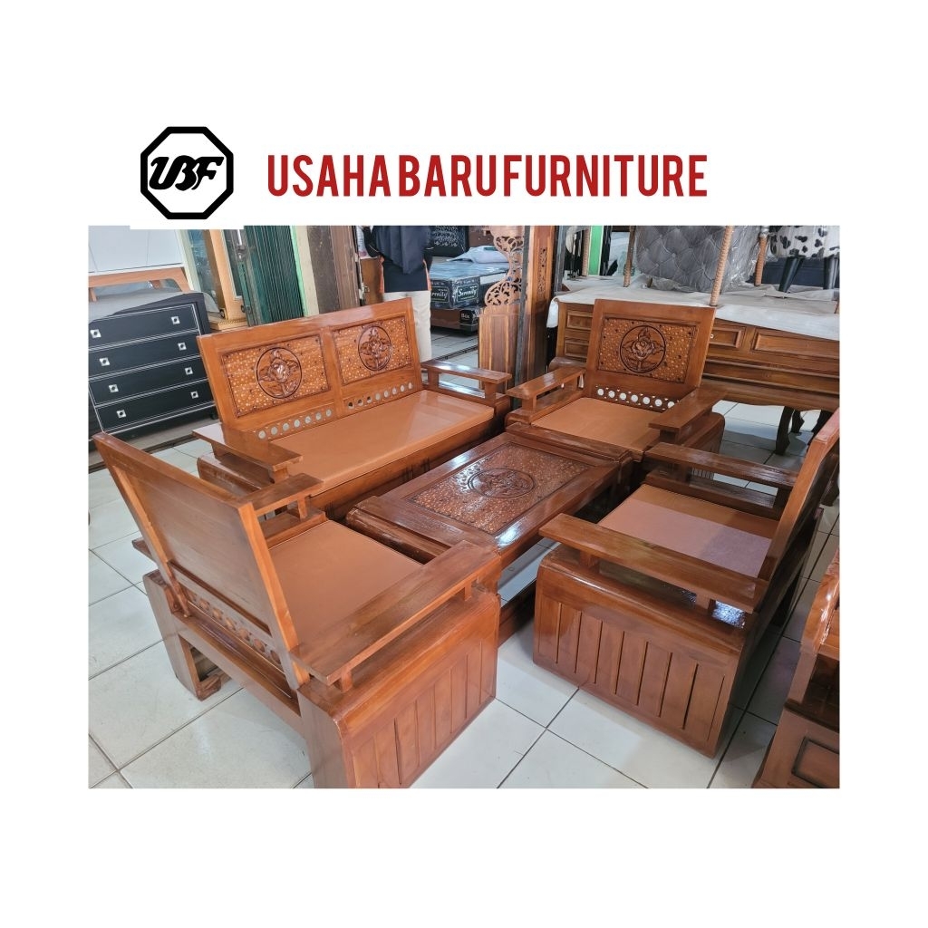 kursi tamu jati minimalis 2111