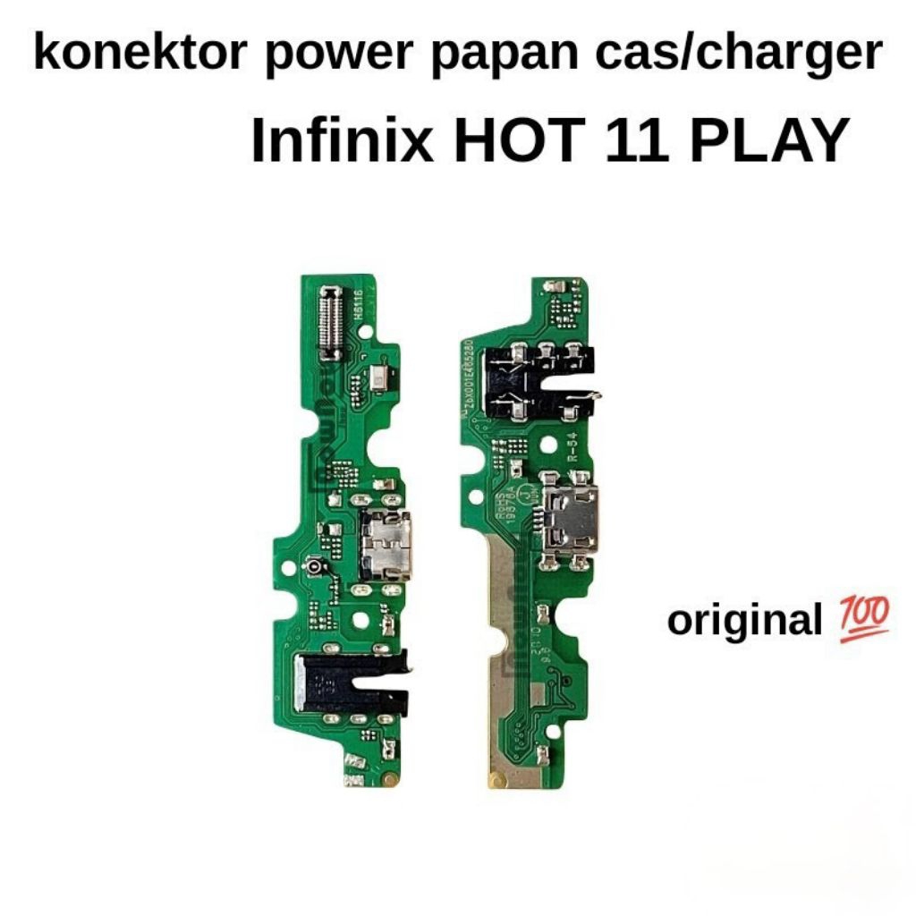 konektor power papan cas/charger Infinix HOT 11 PLAY