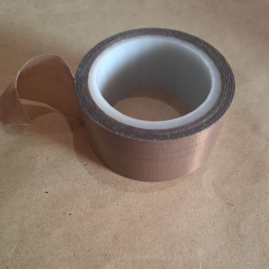 (( PER 10 CM ) kain mesin impulse sealer / kain las plastik lebar kain 2.4cm. note: dijual per 10CM 