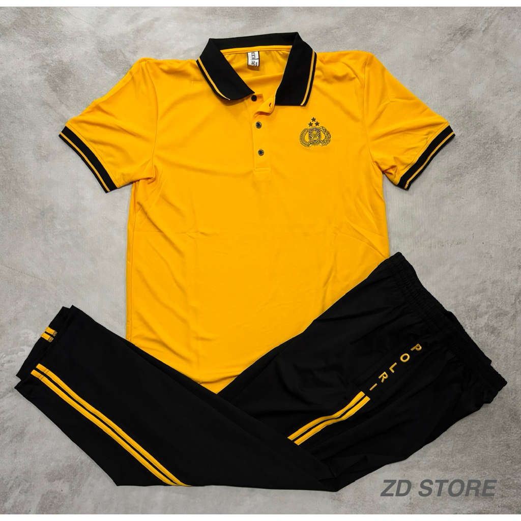 Setelan Olahraga MABES POLRI Terbaru 2025/Baju Training Olahraga MABES POLRI 2025