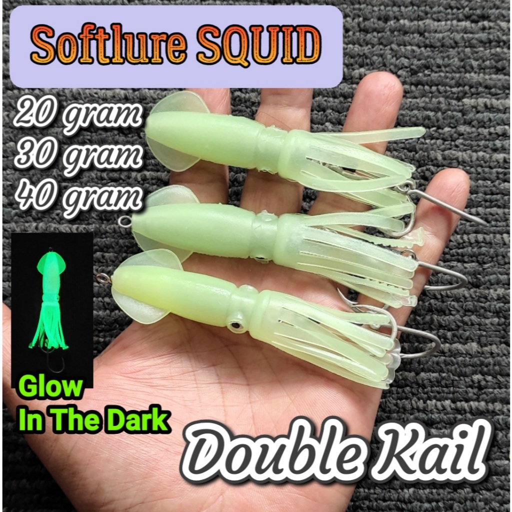 UMPAN SOFT SQUID softlure model cumi cumi UMPAN MANCING SOFT LURE CUMI JIG CUMI