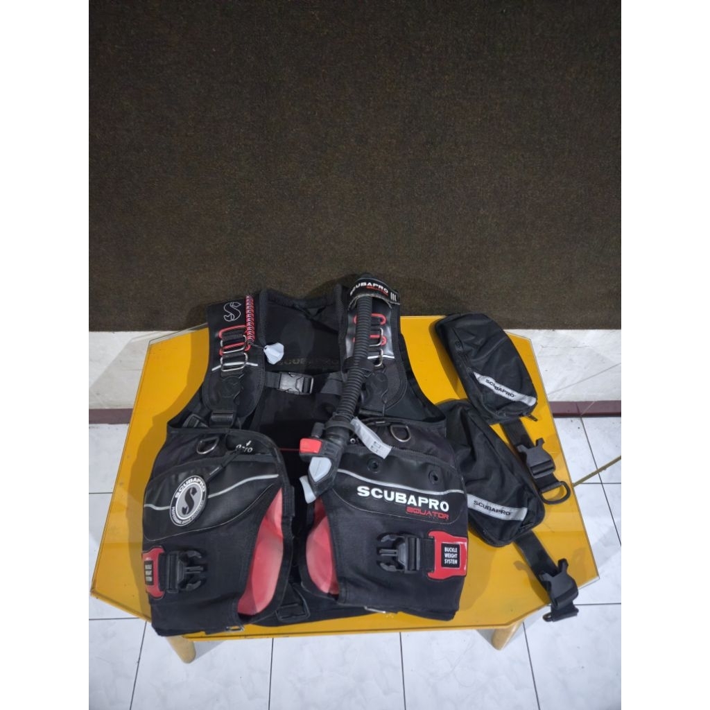 Bcd scubapro Equator size S scuba diving selam underwater pro