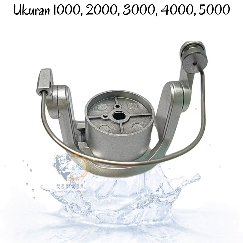 PANCING Bando Reel Pancing Bail Arm 1000 2000 3000 4000 5000 Silver