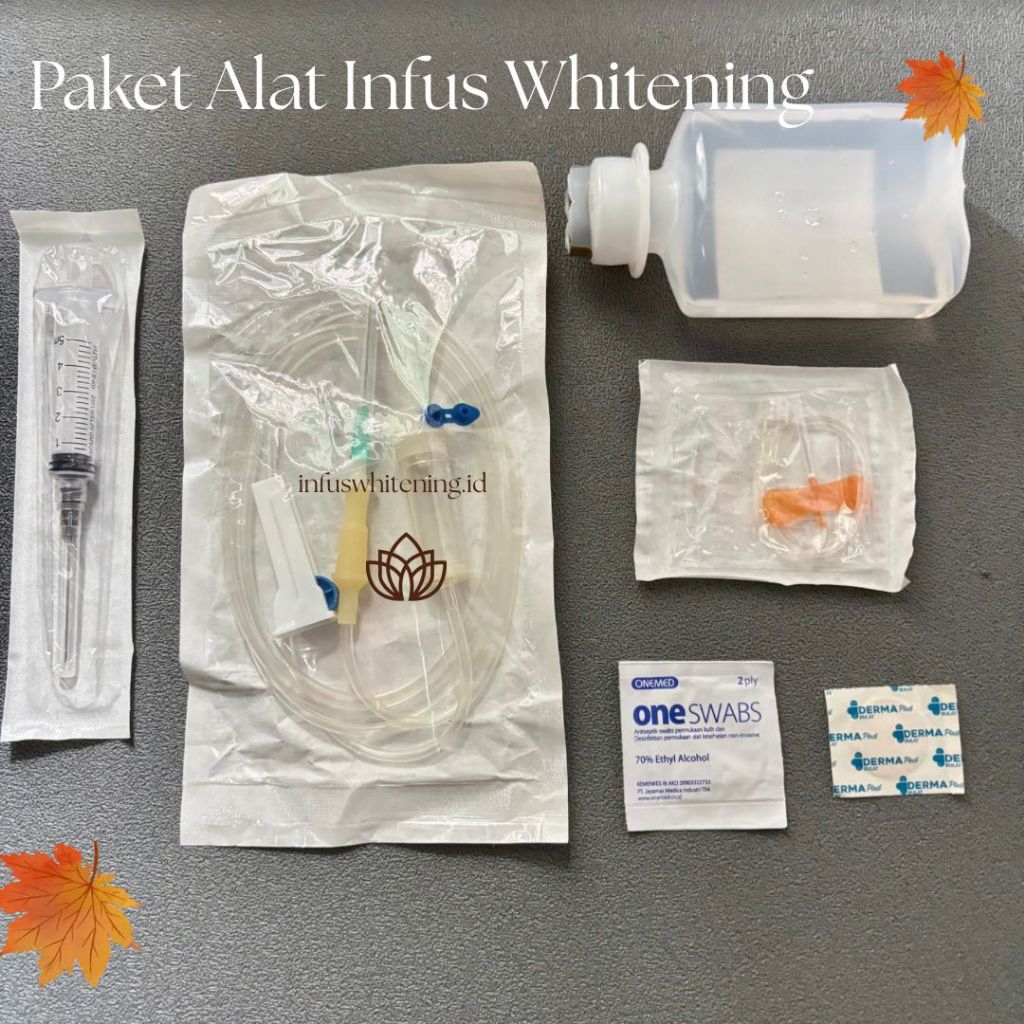 murah satu infus set lengkap