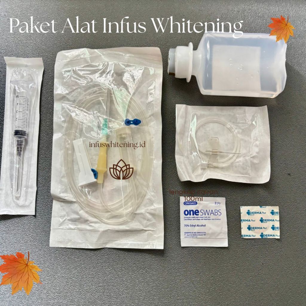 Termurah Bundling Infus Set Perlengkapan Infus  Infus Set Lengkap