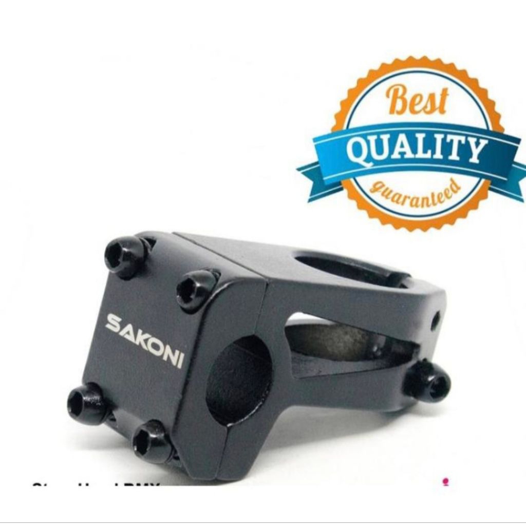 Sakoni stem BMX alloy hitam