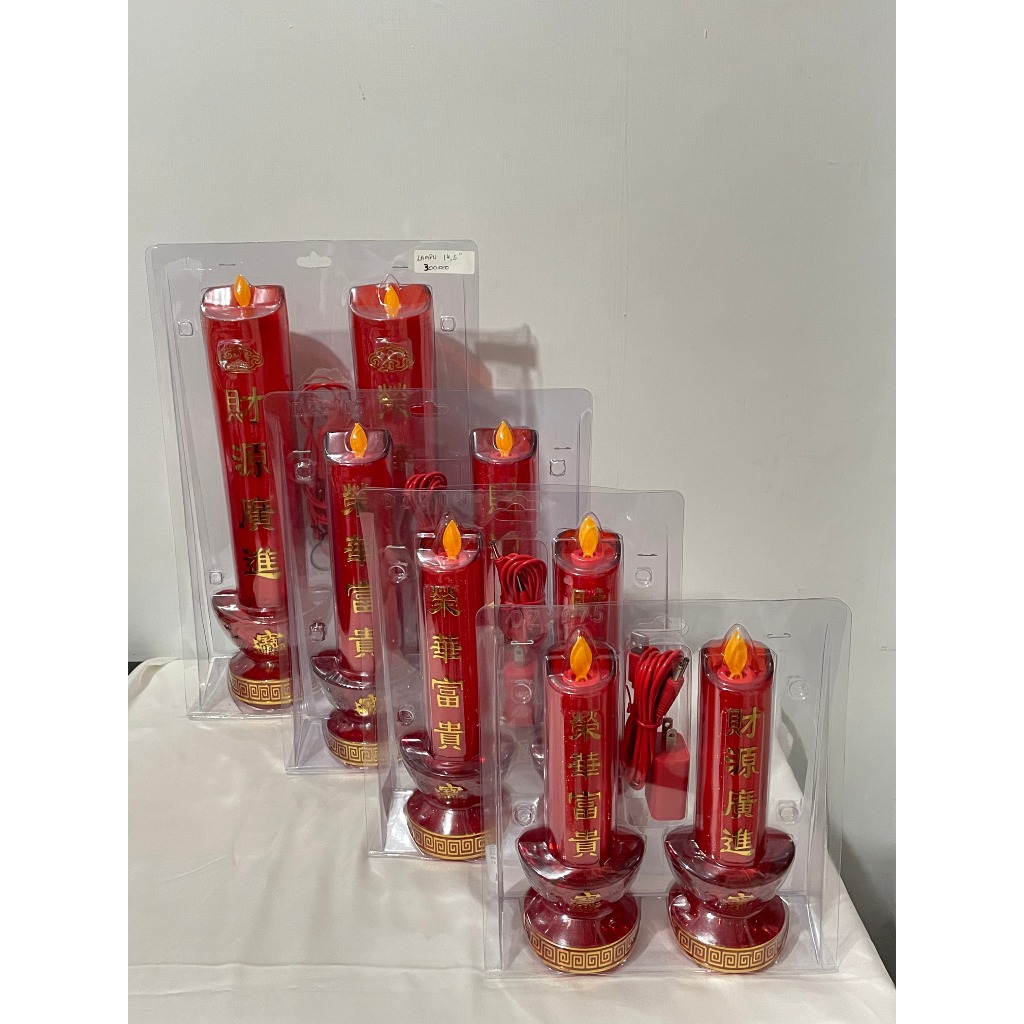 Lampu Sembahyang LED Altar Buddha 19cm - 33cm | Lampu Meja Sembahyang Premium Cahaya Murni