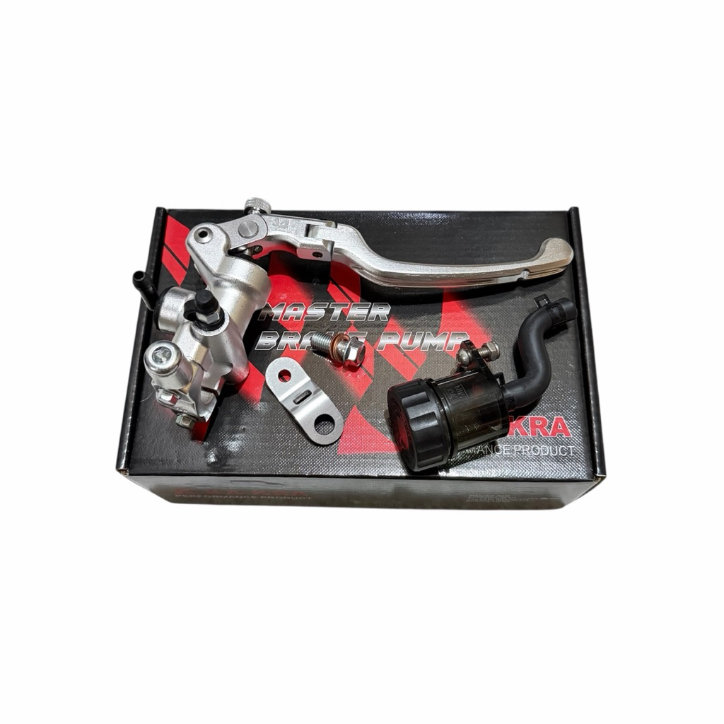 MASTER REM KAKRA ORIGINAL CNC 14MM  LIPAT RADIAL PLUS TABUNG REM MODEL S1 KA-KRA BRAKE MASTER HANDLE