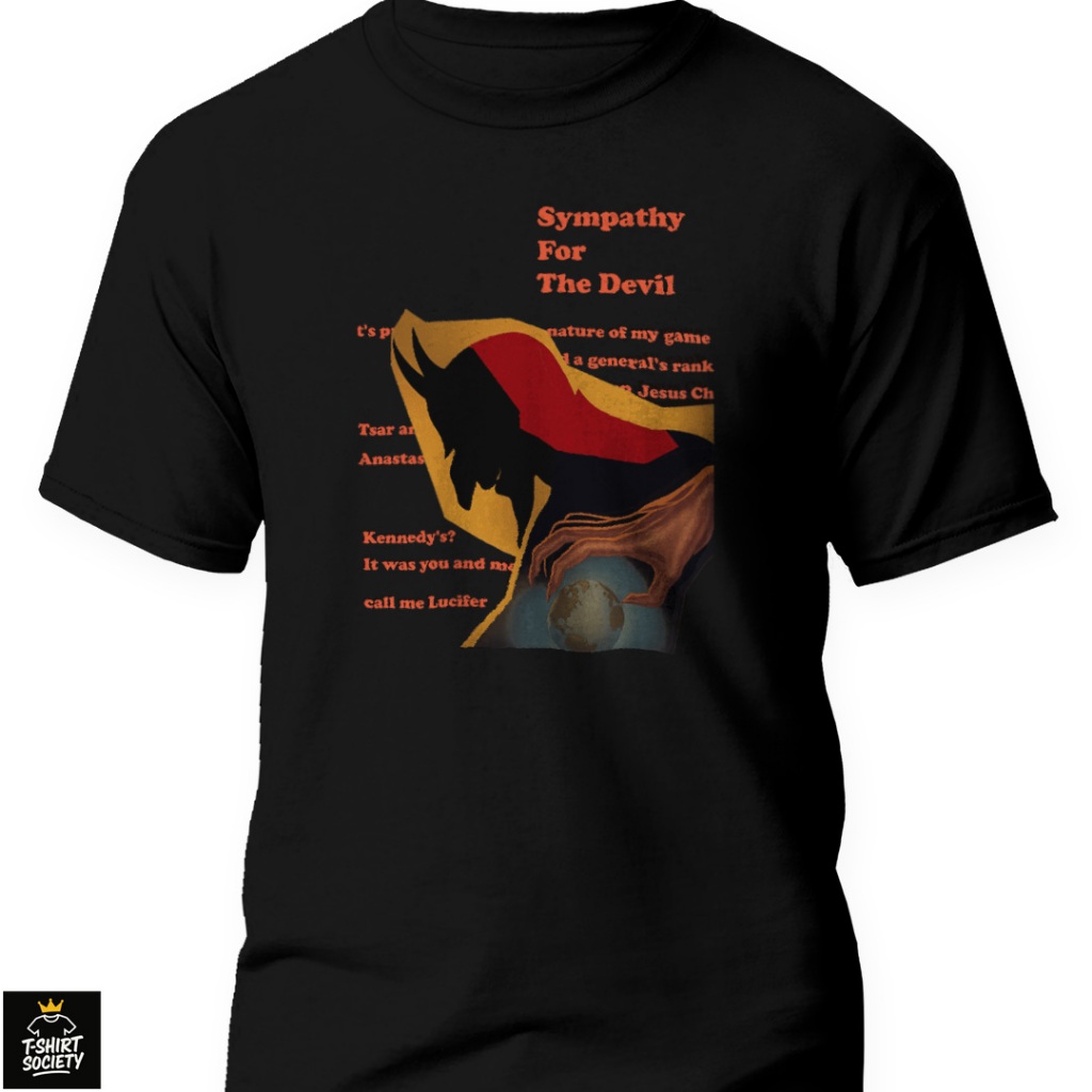 Kaos Rolling Stones | Kaos Rolling Stones Bahan Katun Combed 24s | Kaos Band Rolling Stones Sympathy