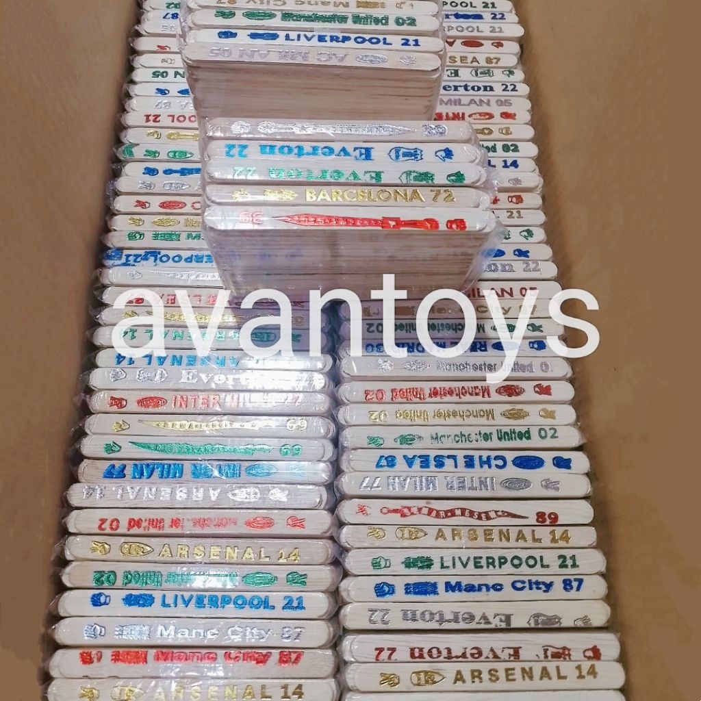 STIK KAYU SABLON ISI -/+ 250 PCS