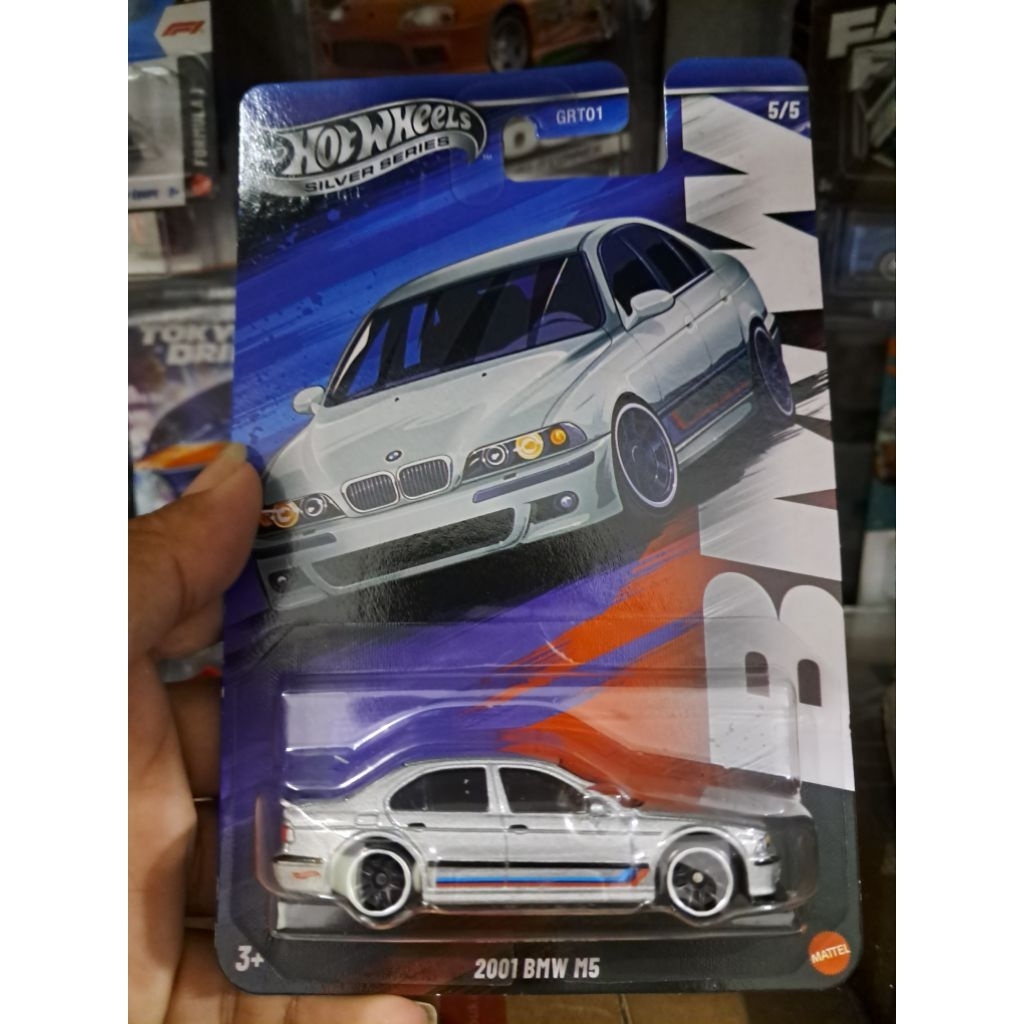 Hotwheels BMW silver series