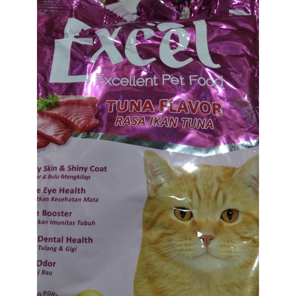 Excel Makanan kucing pakan kucing Excel 500gr