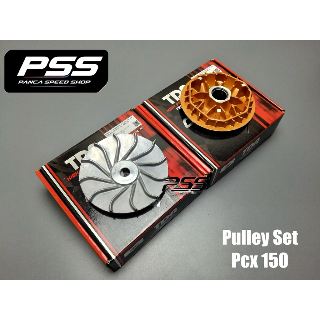 PULLEY SET PULLY CVT TDR PCX 150 ADV 150 VARIO 125 NEW VARIO 150 NEW ( GOLDEN TEFLON PULLEY ASSY )