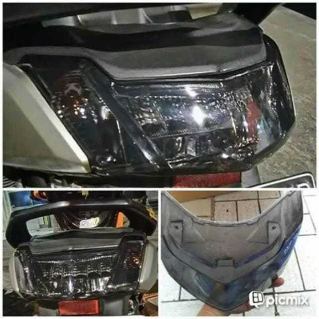 MIKA LAMPU STOP BELAKANG NMAX NEMO / KACA LAMPU STOP BELAKANG NMAX / MIKA KACA LAMPU REM STOPLAMP
