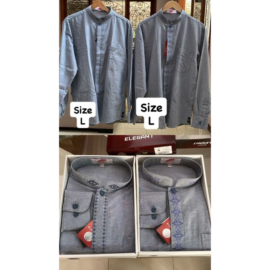 BAMUS Baju Koko Muslim ATLAS Elegant