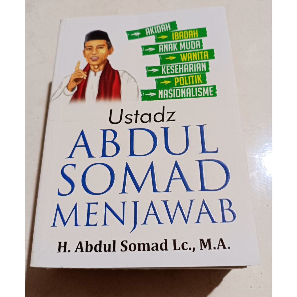 ( OBRAL ) BUKU BACAAN AGAMA // MOTIVASI ISLAMI // USTADZ ABDUL SOMAD MENJAWAB // ORIGINAL