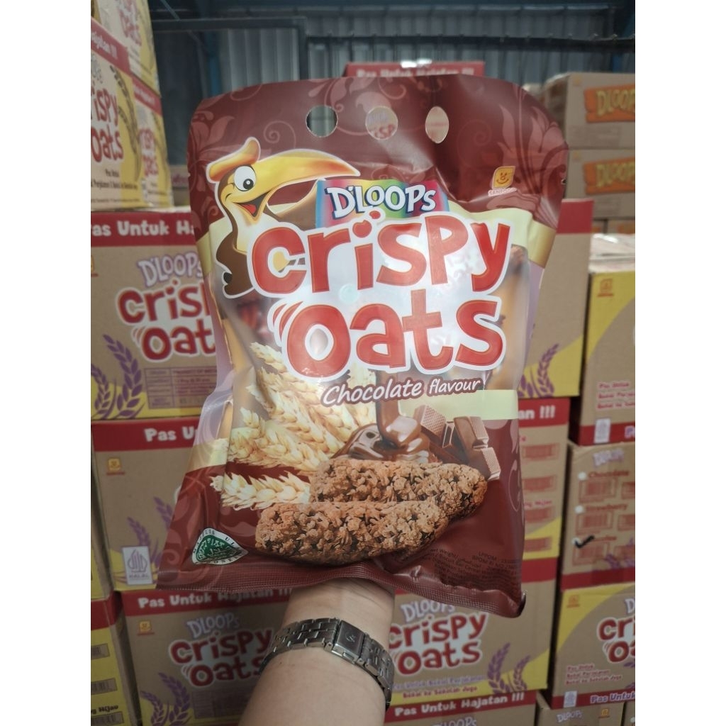 DLOOPS CRISPY OAT 200GR isi 12pack [1dus]
