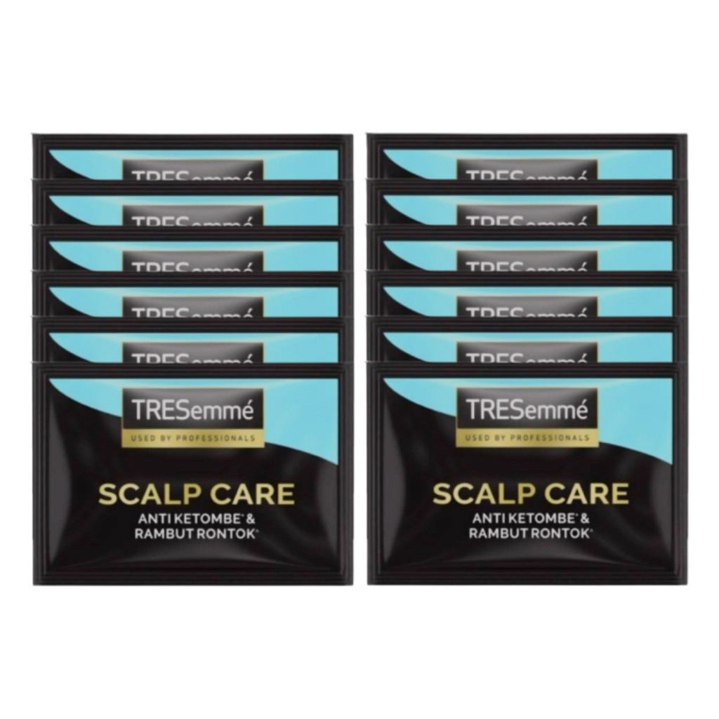 Tresemme shampo SASCHET scalp care 12pcs anti ketombe
