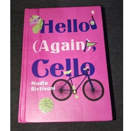 Ori Hardcover Novel Hello (again) Cello Nadia Ristivani Preloved