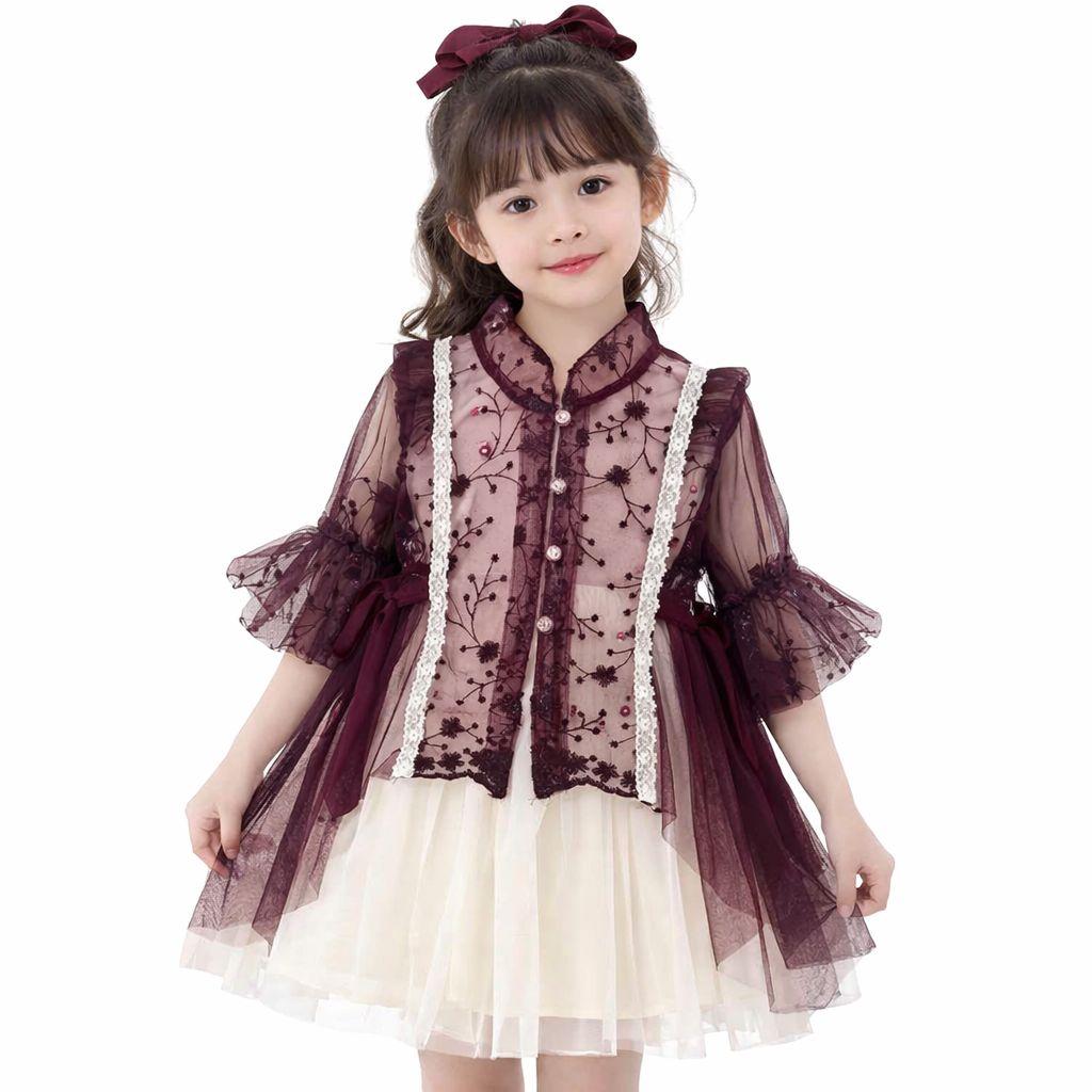 Outer Brukat Set Rok Anak 1-12 Tahun Set Outer Lebaran Kondangan Anak 2026 Terbaru