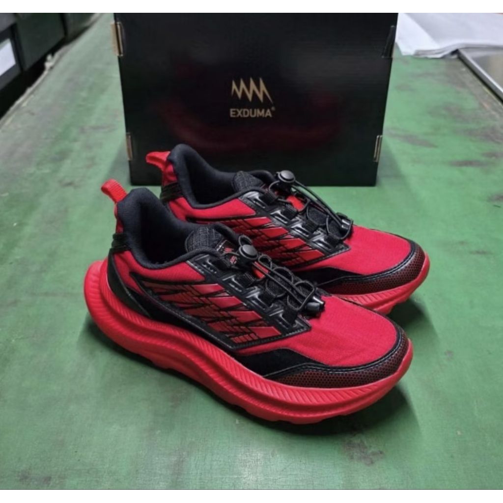 Sepatu exduma Brotherhood series terbaru exduma red ferari
