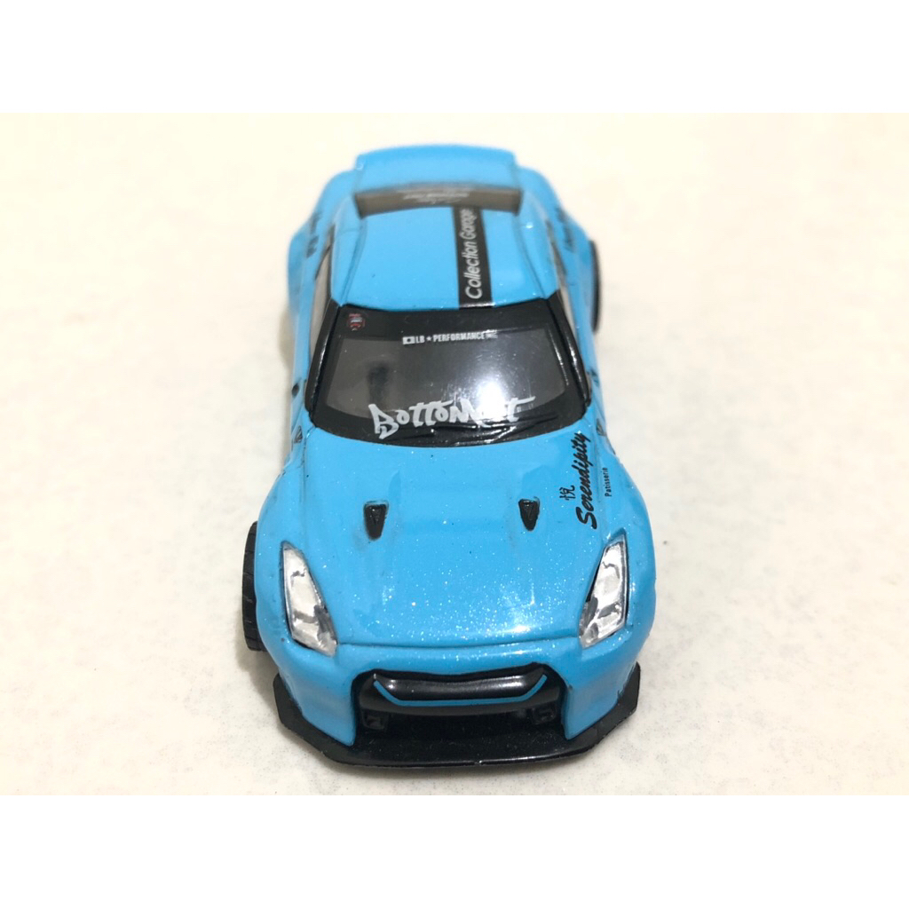 Minigt nissan r35 lbwk light blue