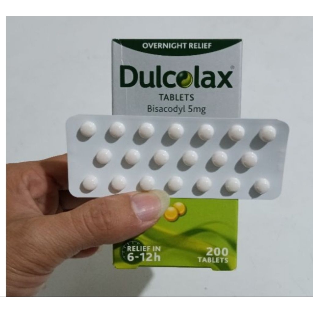 obat pencahar Dulcolax (Bisacodyl 5mg) 