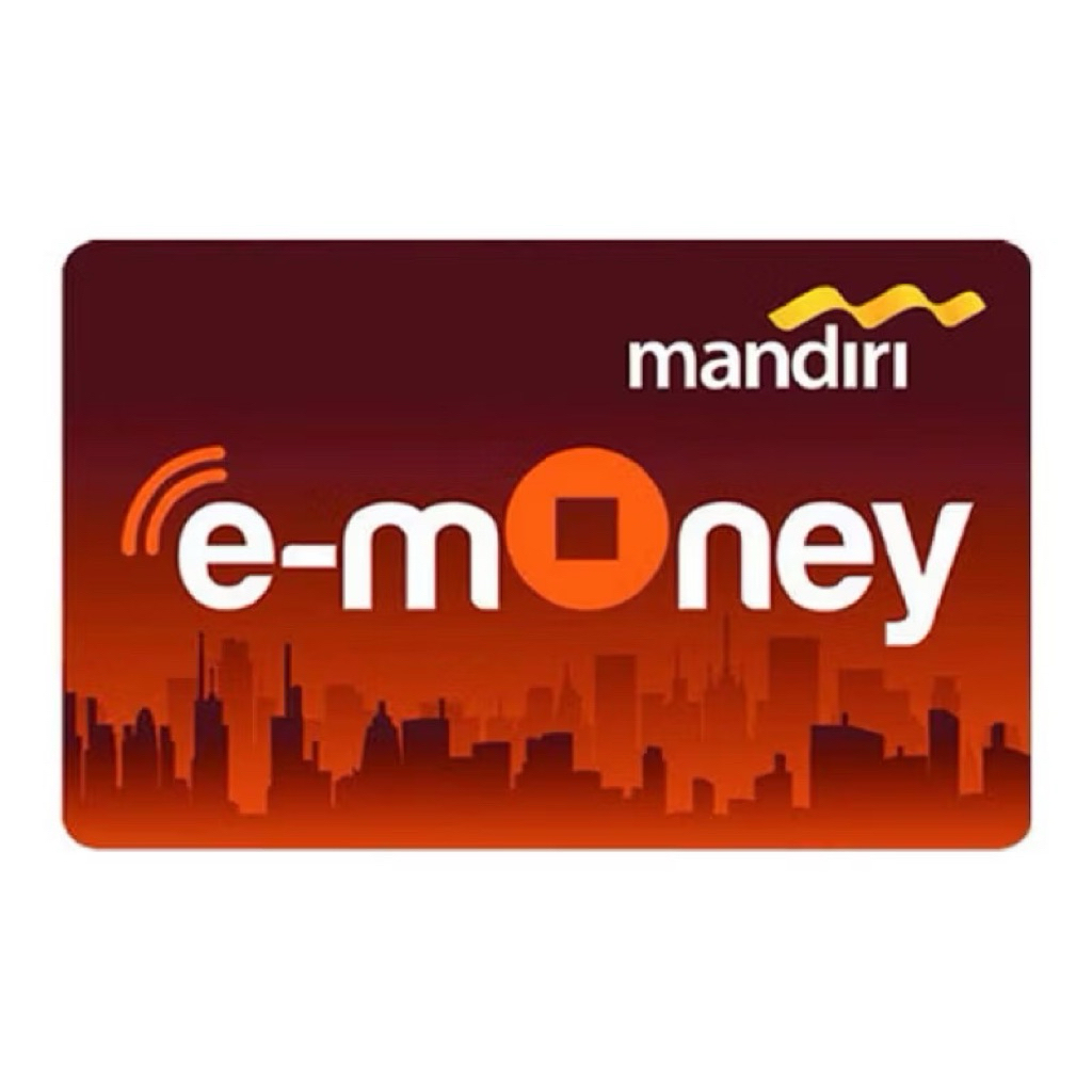 [Preloved] kartu e toll emoney reguler| e-toll mandiri murah | e money card | design random | e-mone