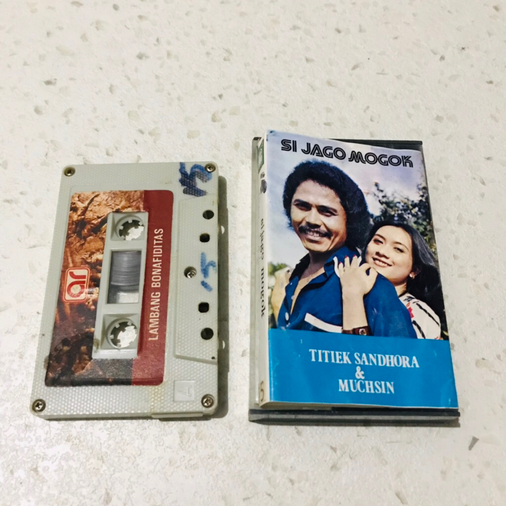 Kaset Pita TITIEK SANDORA & MUCHSIN - Si Jago Mogok - Kaset Pita Original