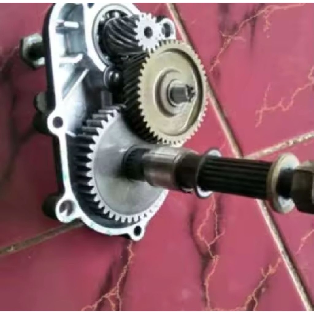 gigi rasio gardan set yamaha mio sporty/mio smile/mio soul/fino karbu ori copotan