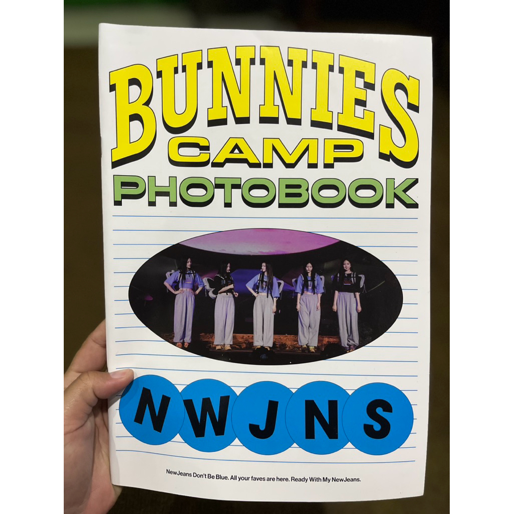 100% official new bunnies camp photobook newjeans bunnies