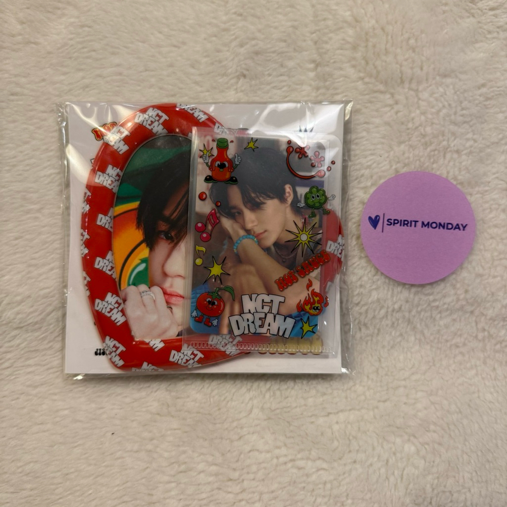 NCT DREAM HOT SAUCE JENO MAGNET PHOTO FRAME +PHOTO CARD SET