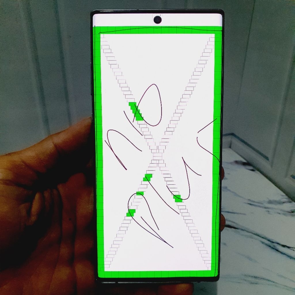 lcd samsung note 10 plus original copotan