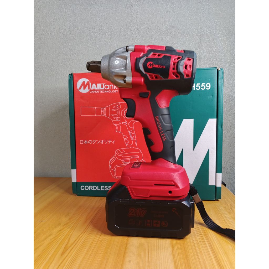 Mailtank IMPACT WRENCH 300N.M Impact Baterai Impact Cordless