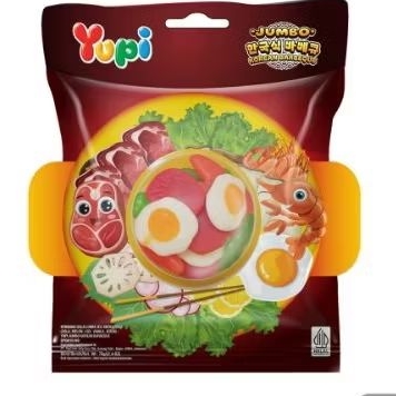 Yupi Jumbo Permen Gummy Korean Barbeque 70 g