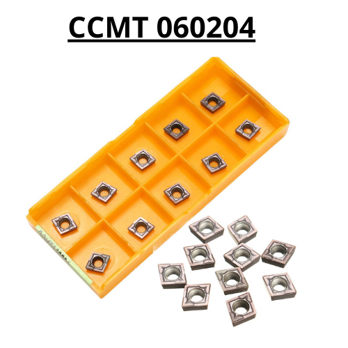 10 Pcs Carbide Insert CCMT 060204 Insert Carbide CNC Pahat Bubut