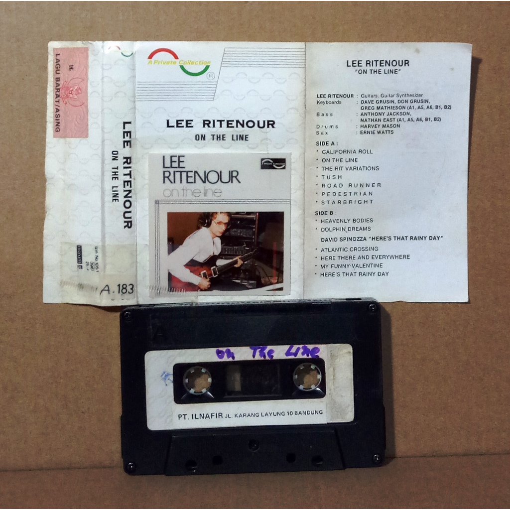 LEE RITENOUR - ON THE LINE - Kaset