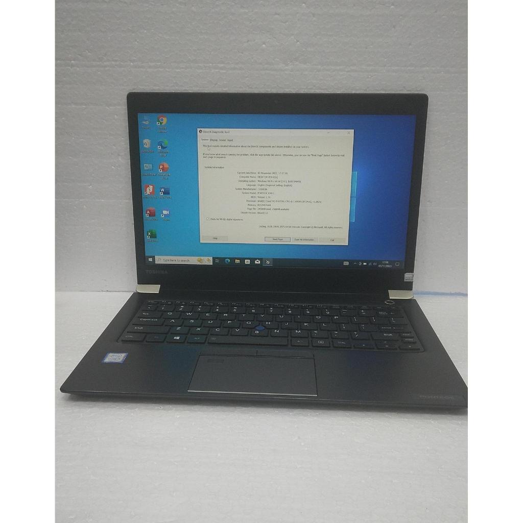 LAPTOP TOSHIBA PORTEGE X30 CORE i5 7TH GENERATION/8GB DDR4 RAM/256GB