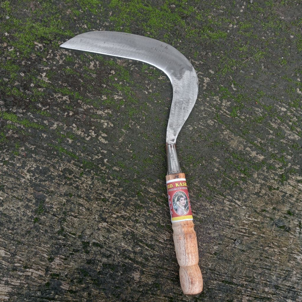 Arit Pemangkas Rumput Baja Putih