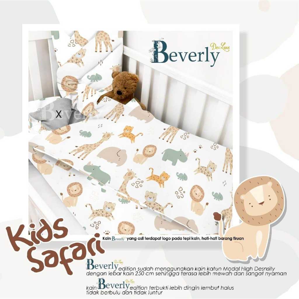Sprei katun Kids Safari - Roemah Sprei