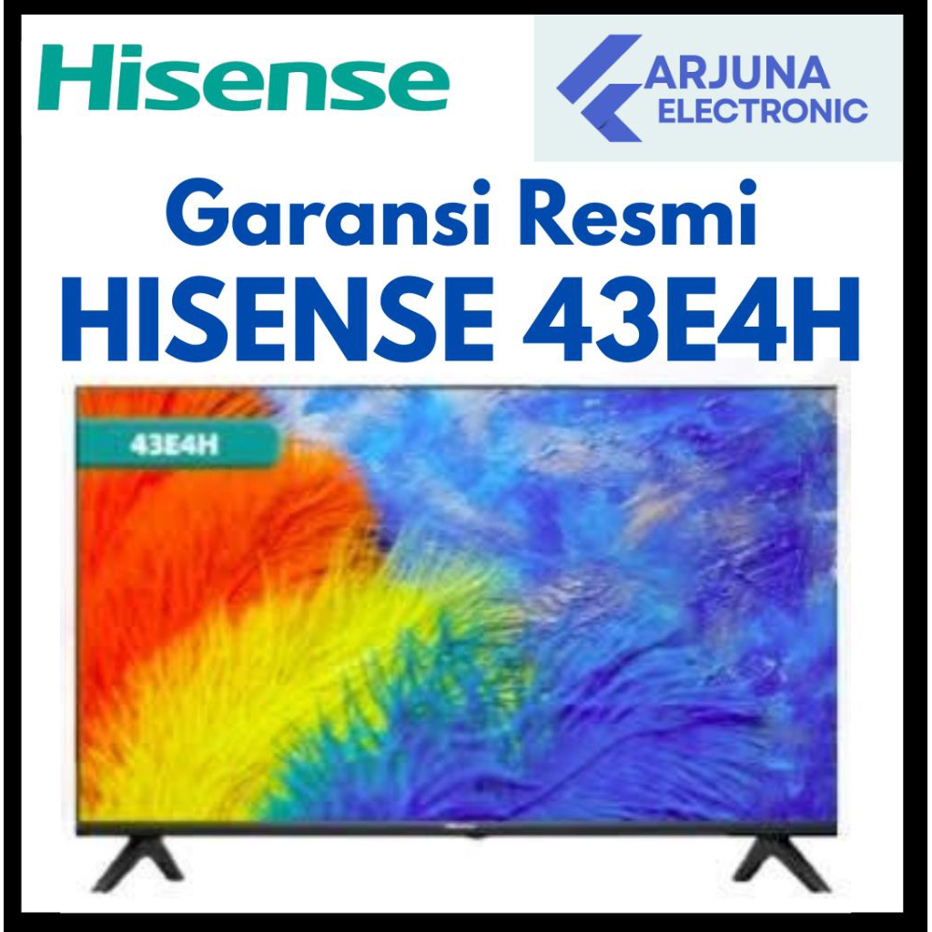 HISENSE 43E4H FHD SMART TV BEZELESS 43 inch
