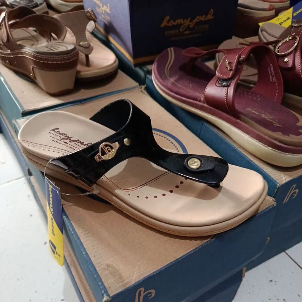 Homyped Kiomi B 31 Sandal Jepit Wanita Sandal Wanita Sandal Homyped Ori