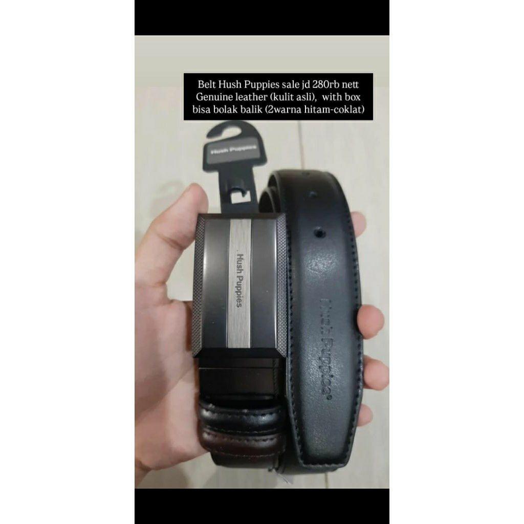 Ikat Pinggang (Belt) Hush Puppies Original Mall Sale