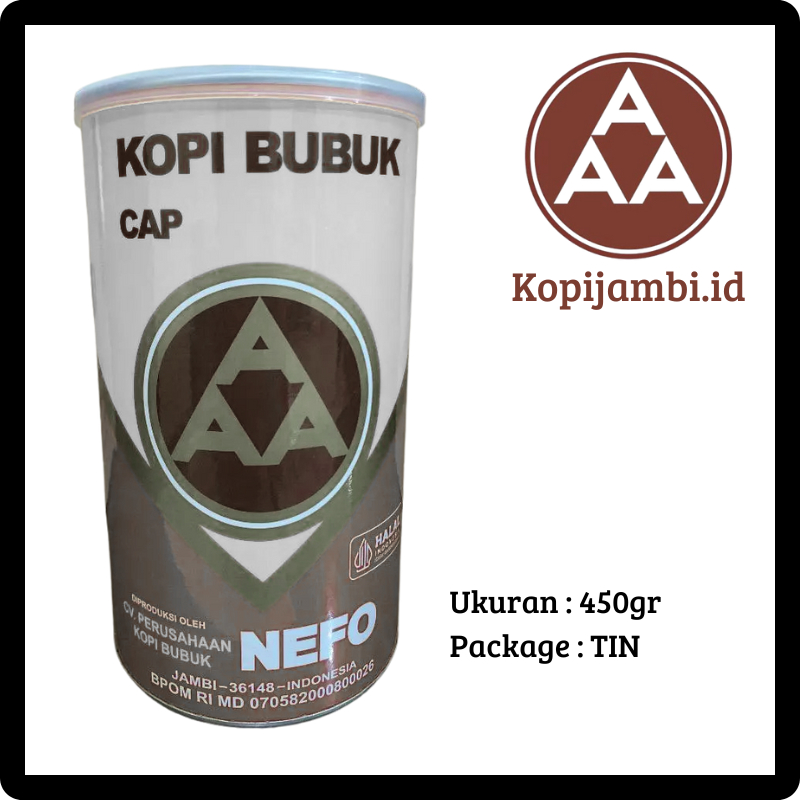 Kopi AAA premium Khas Jambi TIN 450gr