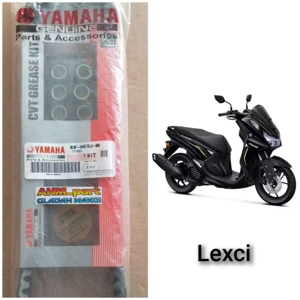 Vanbelt v-belt set + roller lexci B3F-WE76J-00 ori YAMAHA
