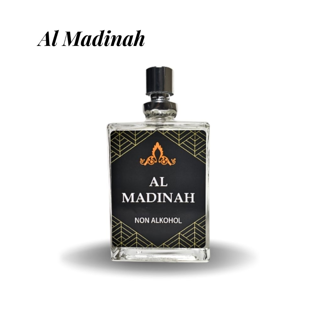 Minyak Wangi Al Madinah Parfum Al Madinah Haromain Arab Saudi Bibit Murni Non Alkohol 35 ml Musk Mad