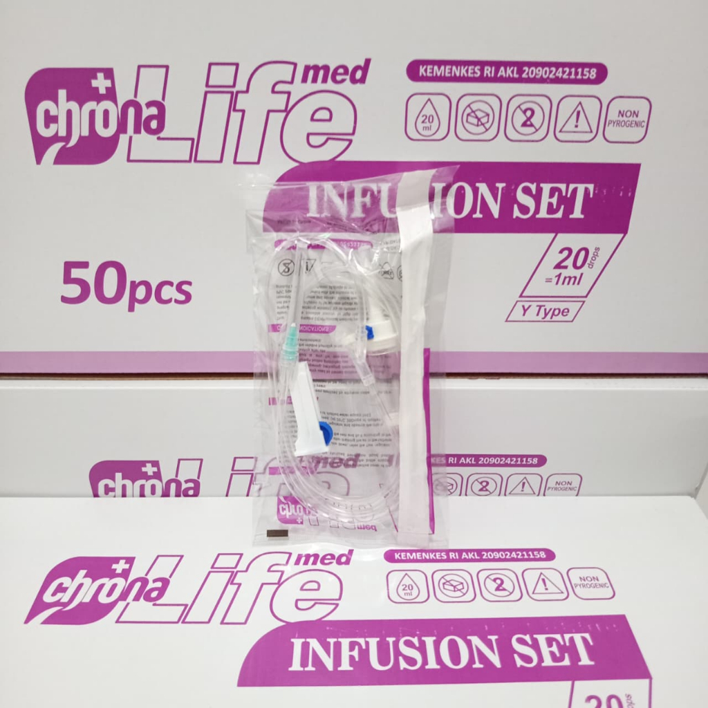 Infuset Dewasa Type Y Chronalife (BOX)