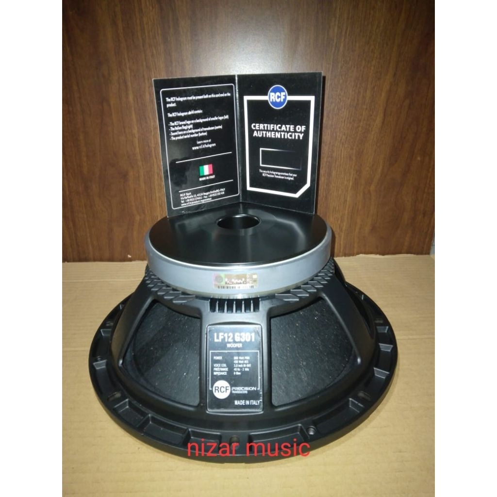 Komponen speaker RCF LF12G301 M / RCF LF12G301 M 12 Inch
